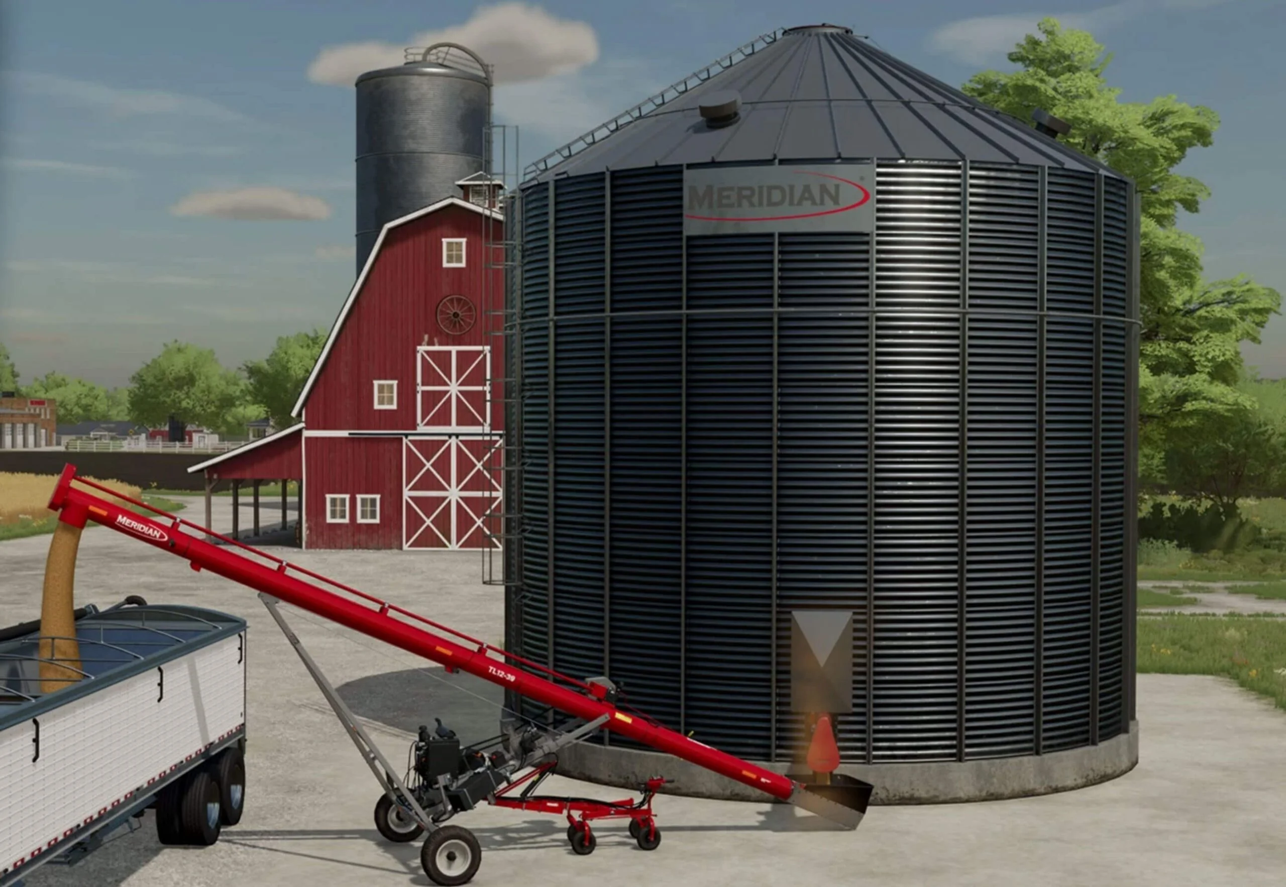 Meridian Flat Bottom Bin 3608 V1.0 FS22 FS22 Mod Free Download