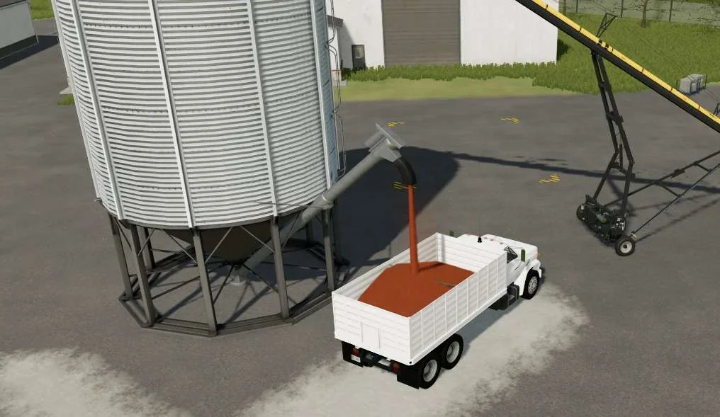 Meridian Hopper Bin with Auger XL v1.0 FS22 FS22 Mod Free Download