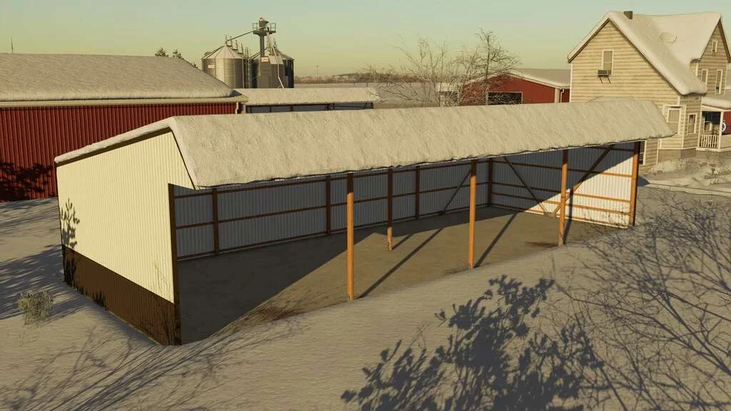 Metal Open Shed v1.0 FS22