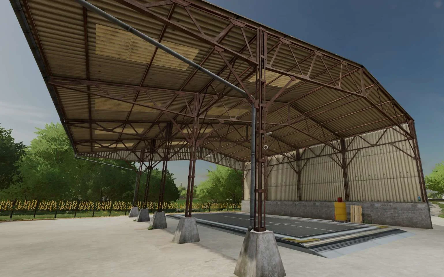 Metal Shed v1.0 FS22 FS22 Mod Free Download