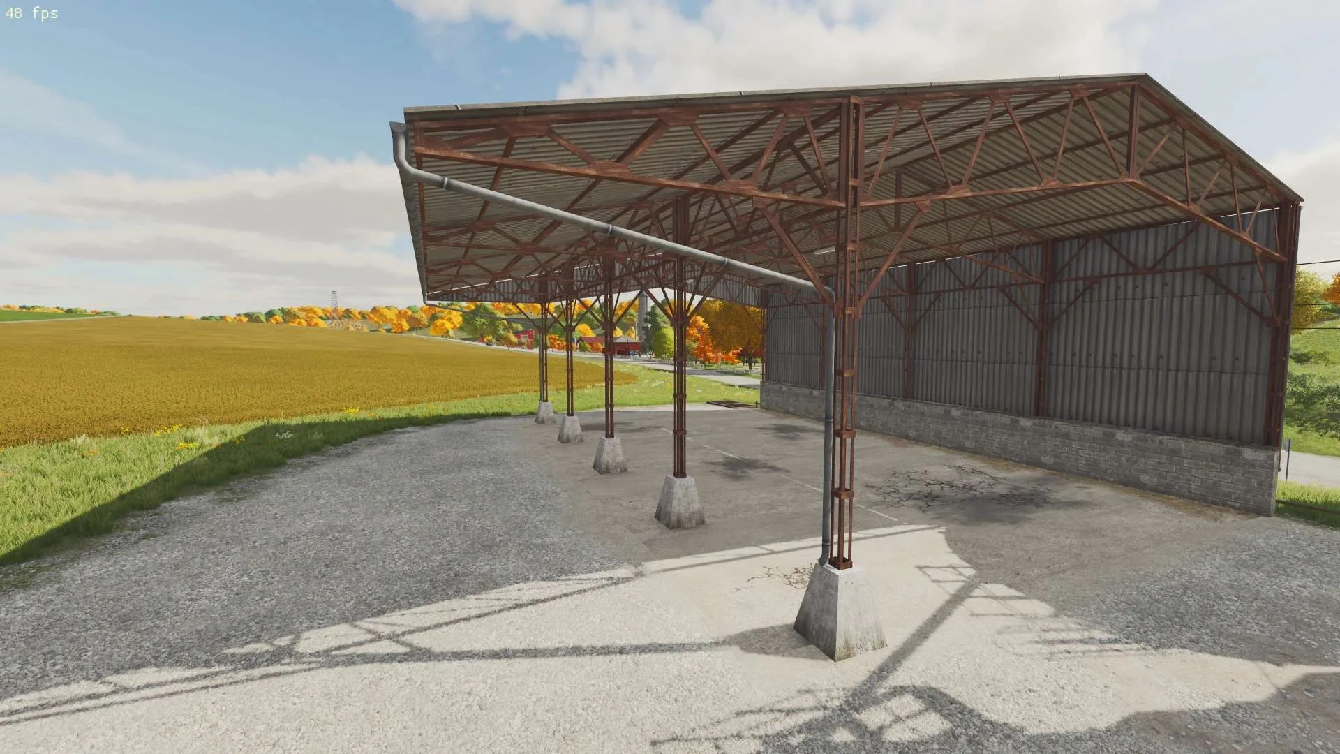 Metal Shed V2.0 FS22 FS22 Mod Free Download
