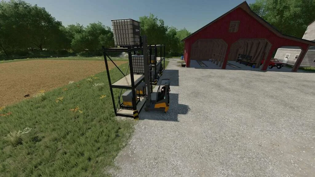 Metal Shelf v1.1 FS22 FS22 Mod Free Download