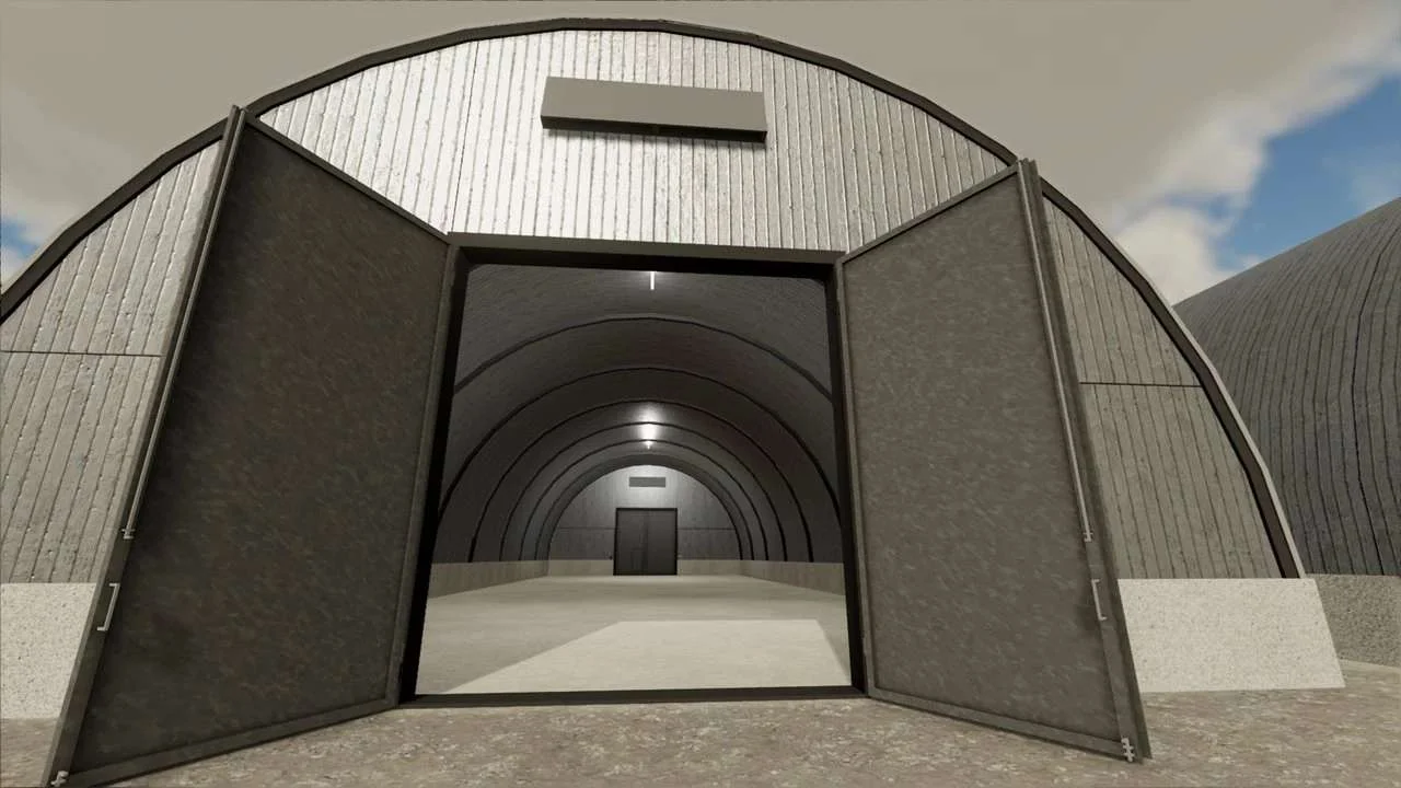 Metal warehouse (18×36, 18×48, 18×66, 18×78) v1.0 FS22