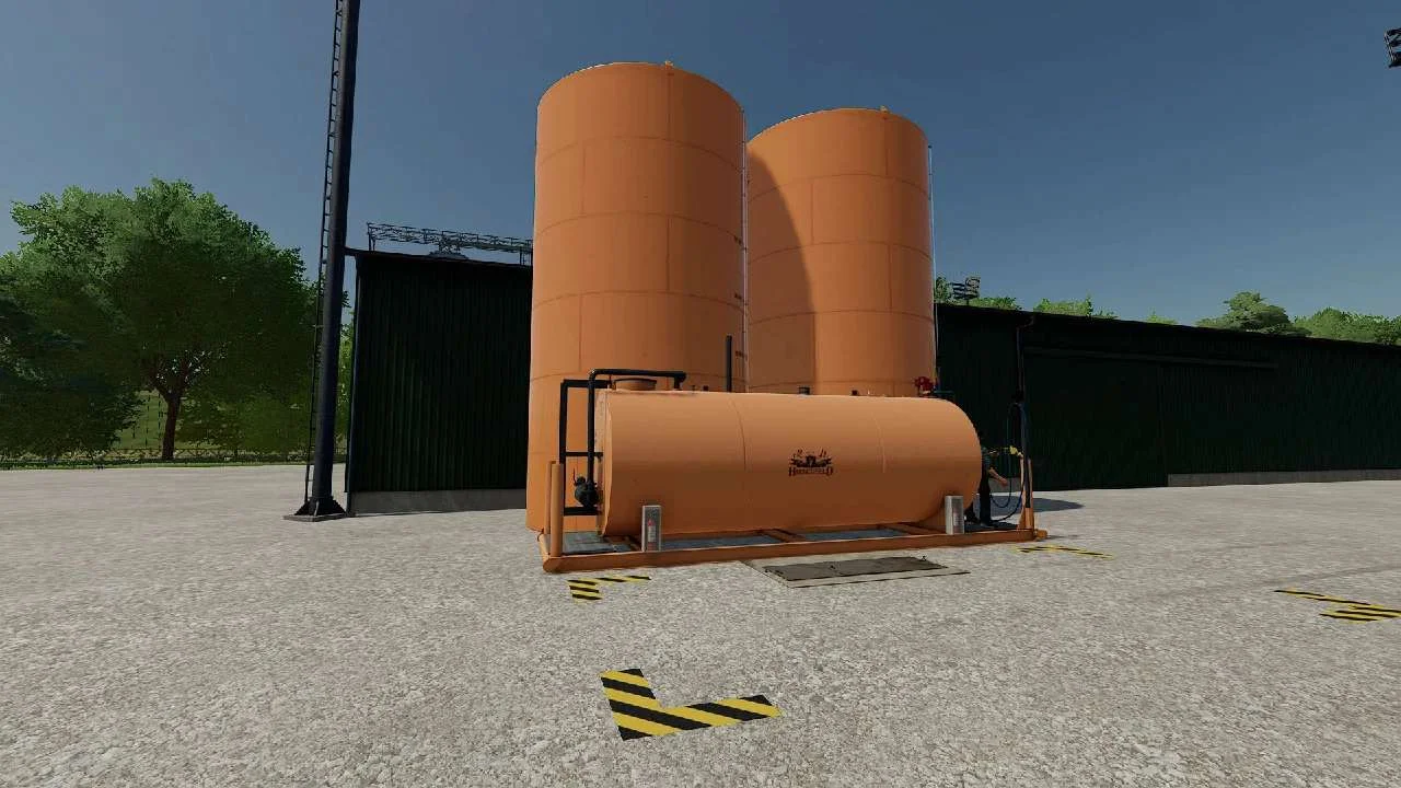 MH Farm Fuel Storage v1.0 FS22 FS22 Mod Free Download