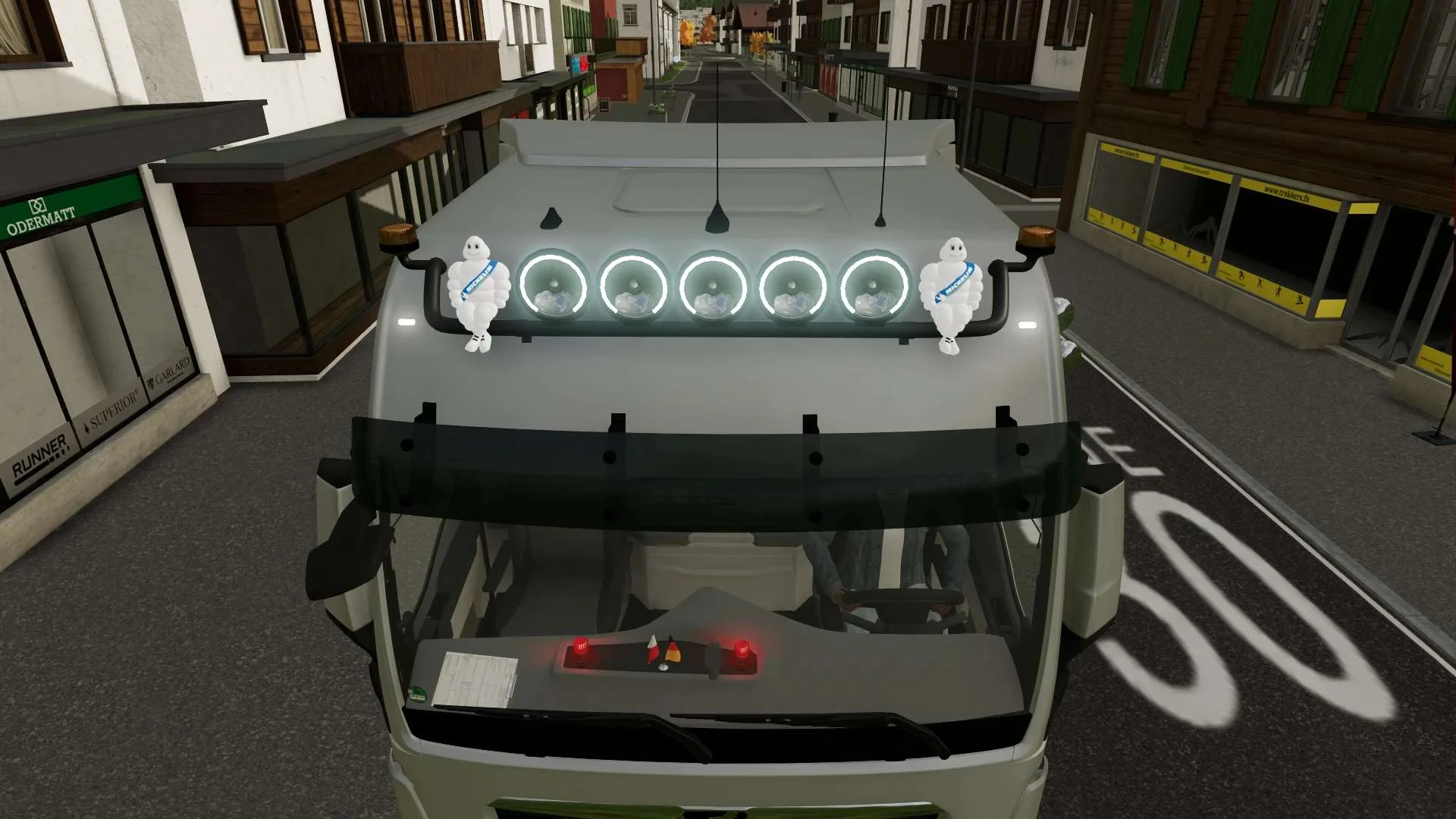 Michelin Männchen Lampe Prefab v1.0 FS22 FS22 Mod Free Download
