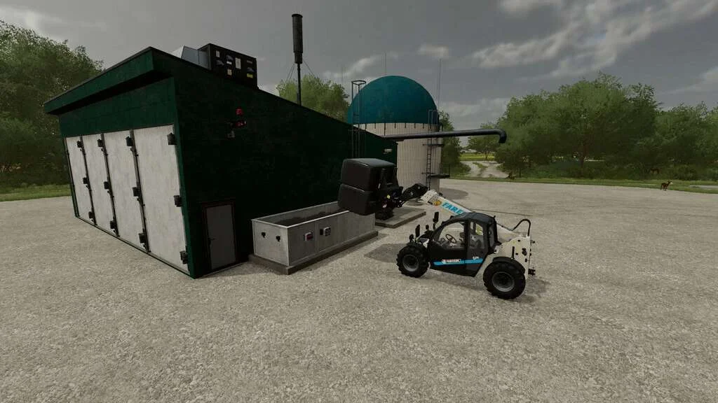 Mini Biogas Plant v1.1 FS22 FS22 Mod Free Download