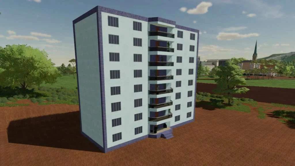 Modern Building v1.0 FS22 FS22 Mod Free Download