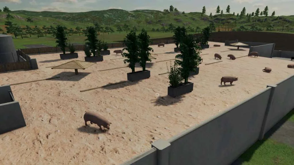 Modern Pigsty v1.0 FS22 FS22 Mod Free Download