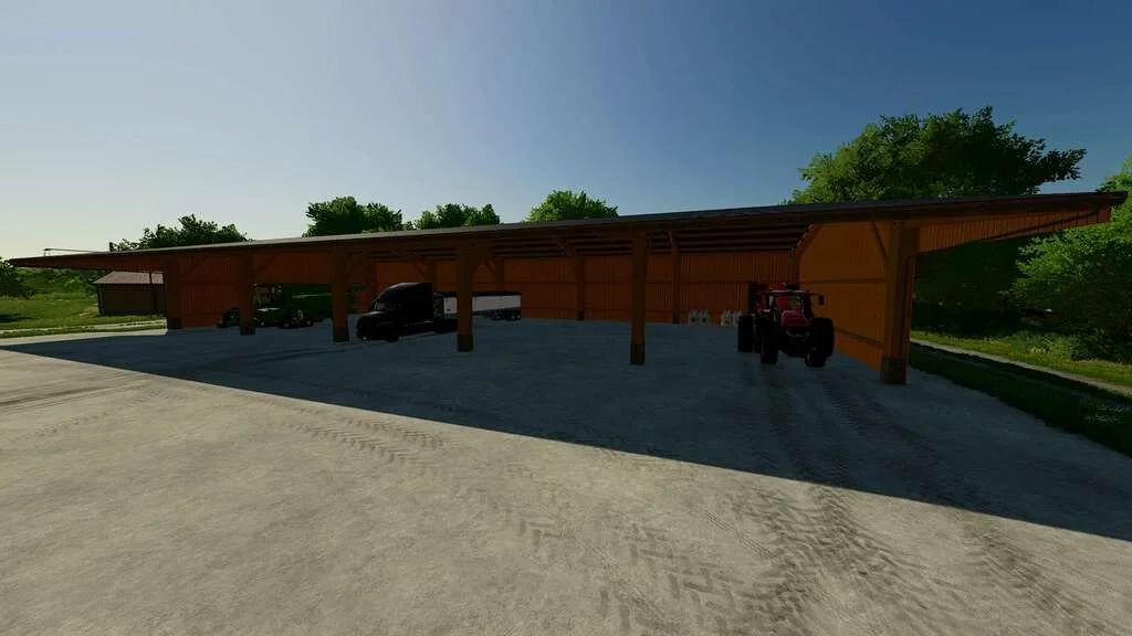 Modern Wooden Shed v1.0 FS22