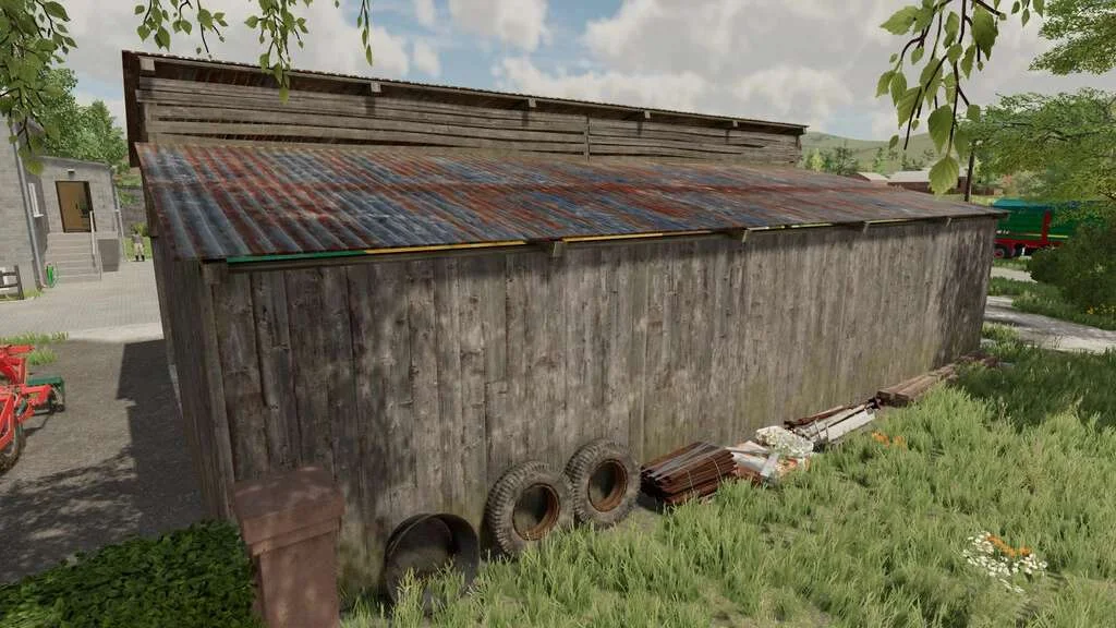 Modular Wooden Shed v1.0 FS22