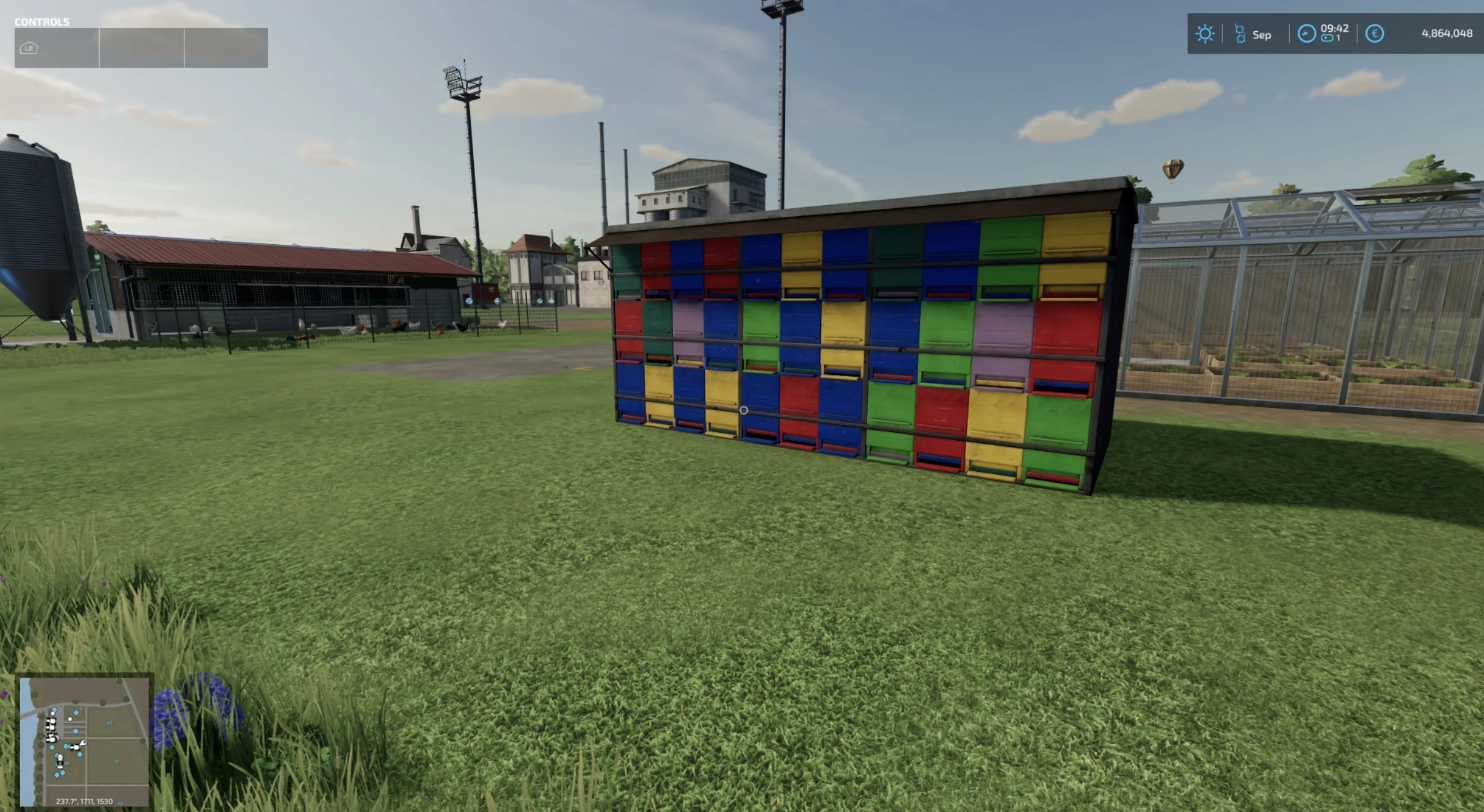 More range/capacity beehive V1.0 FS22 FS22 Mod Free Download