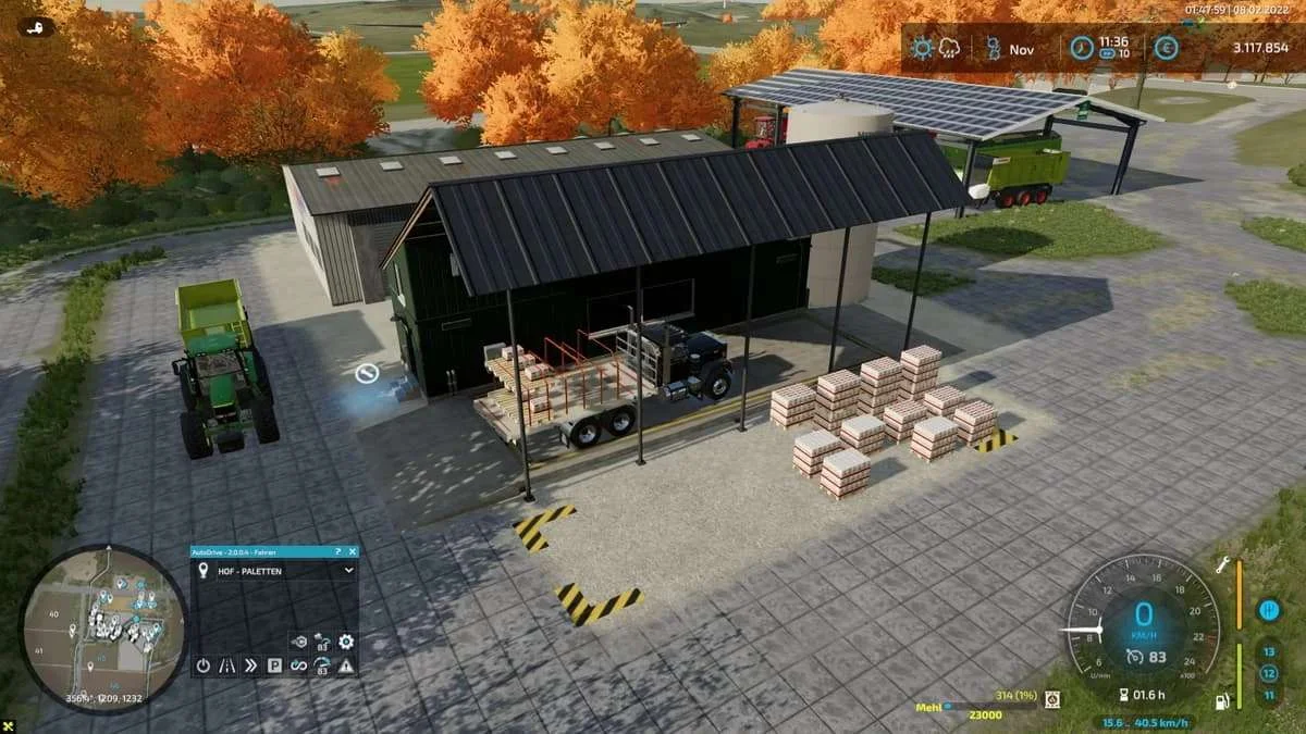 Multi Silo Pallet Storage v1.0.1 FS22 FS22 Mod Free Download