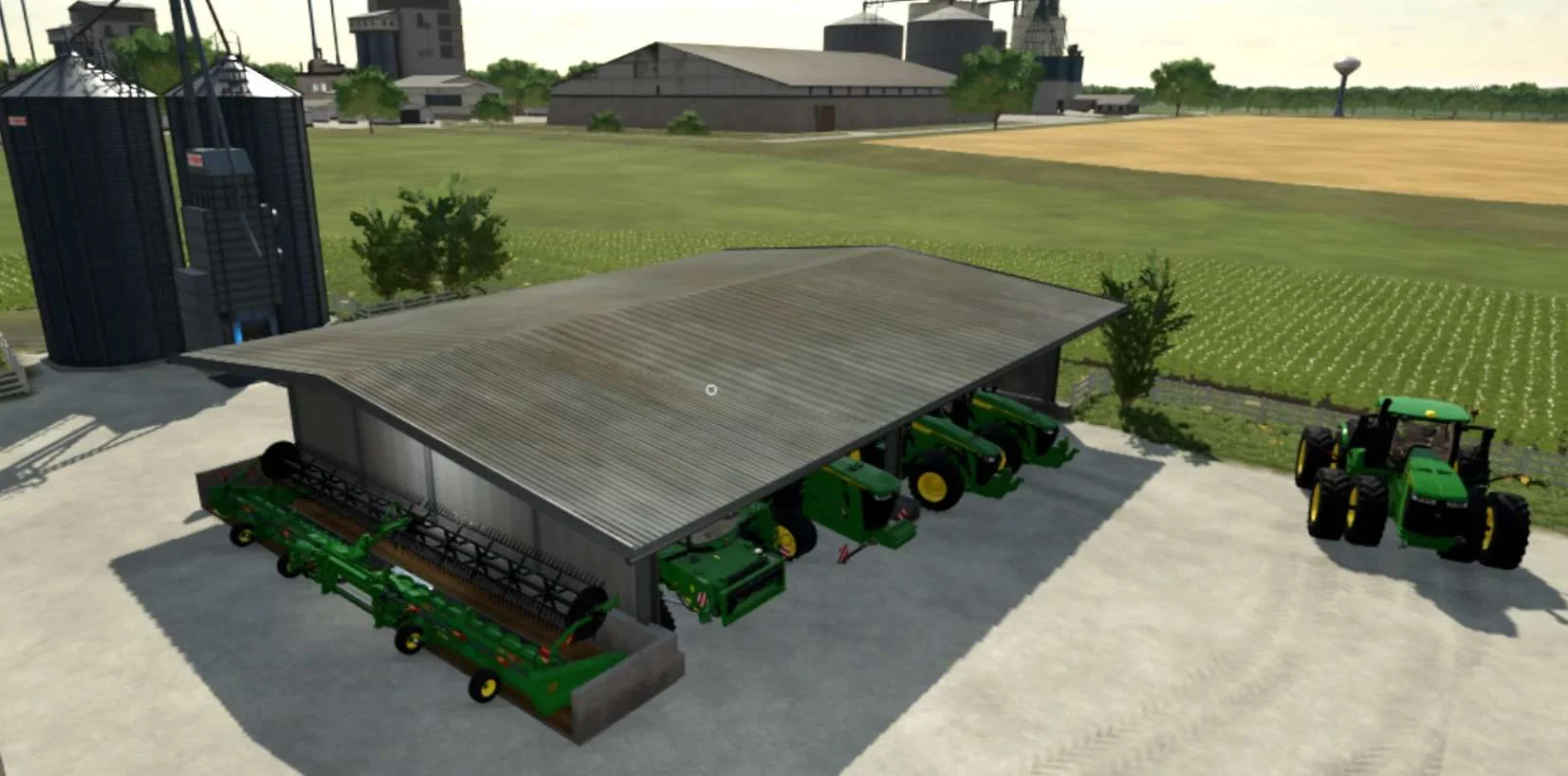 MW BIG SHED v1.0 FS22 FS22 Mod Free Download