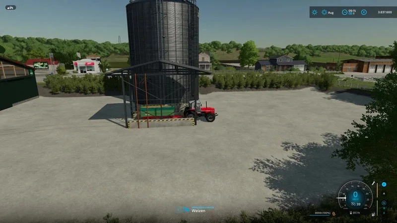 Neureo farm silos with bigger trigger v1.0 FS22 FS22 Mod Free Download