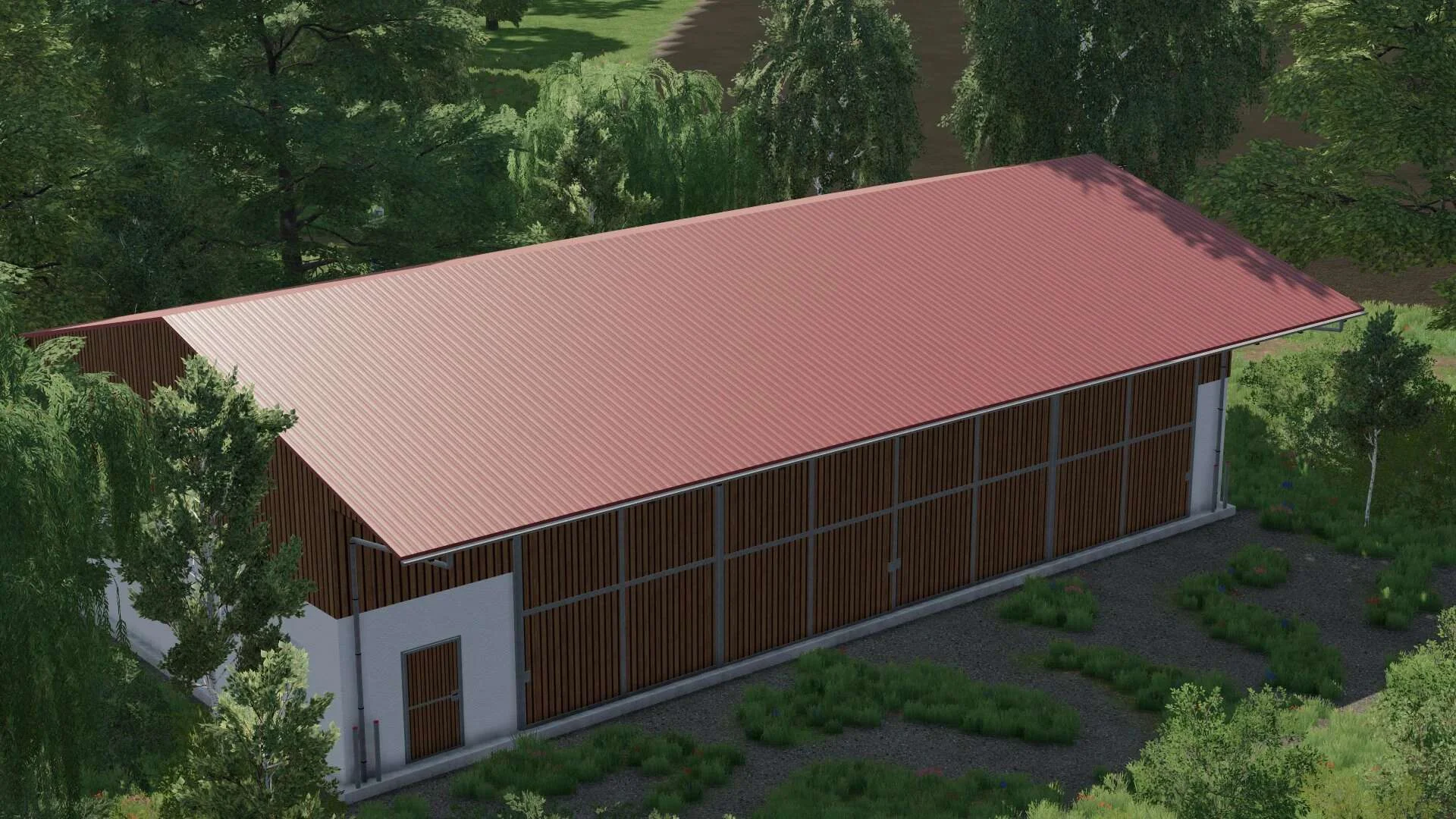 New Hall v1.1 FS22 FS22 Mod Free Download