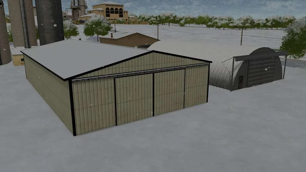 North American Shed Pack v1.0 FS22 FS22 Mod Free Download
