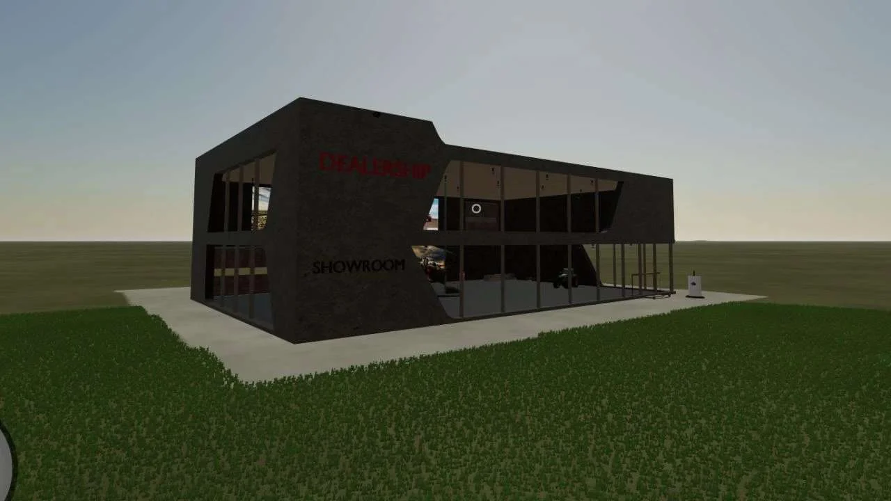NoWoodz Dealership/Showroom v1.0 FS22 FS22 Mod Free Download