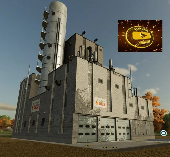 OIL MILL MULTIPLAYER FIXED V2.0 FS22 FS22 Mod Free Download