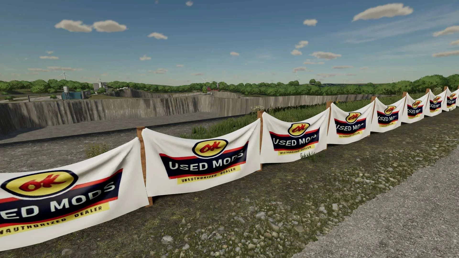 OK Used Mods Silt Fence v1.0 FS22
