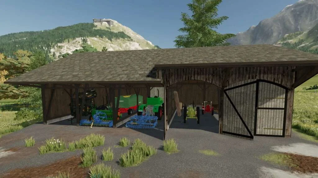 Old Barn Package v1.0 FS22 FS22 Mod Free Download