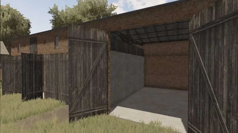 Old Barn With Chicken Coop v1.0 FS22