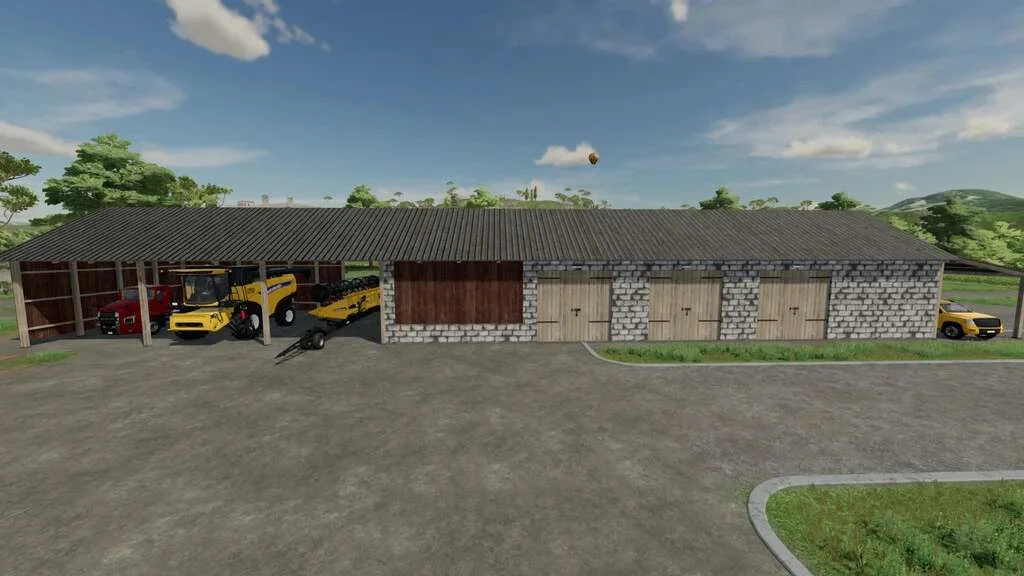 Old Big Building v1.0 FS22 FS22 Mod Free Download