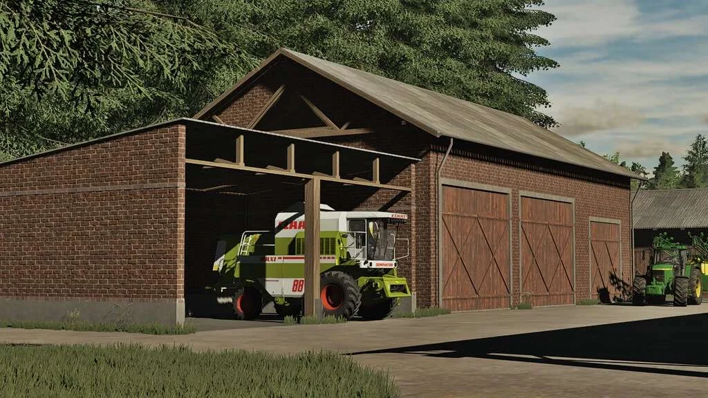 Old Brick Buildings Pack v1.0 FS22 FS22 Mod Free Download