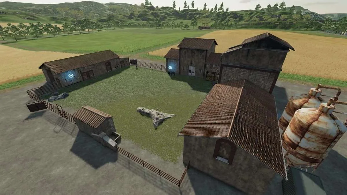 Old Cow Barn v1.0 FS22 FS22 Mod Free Download