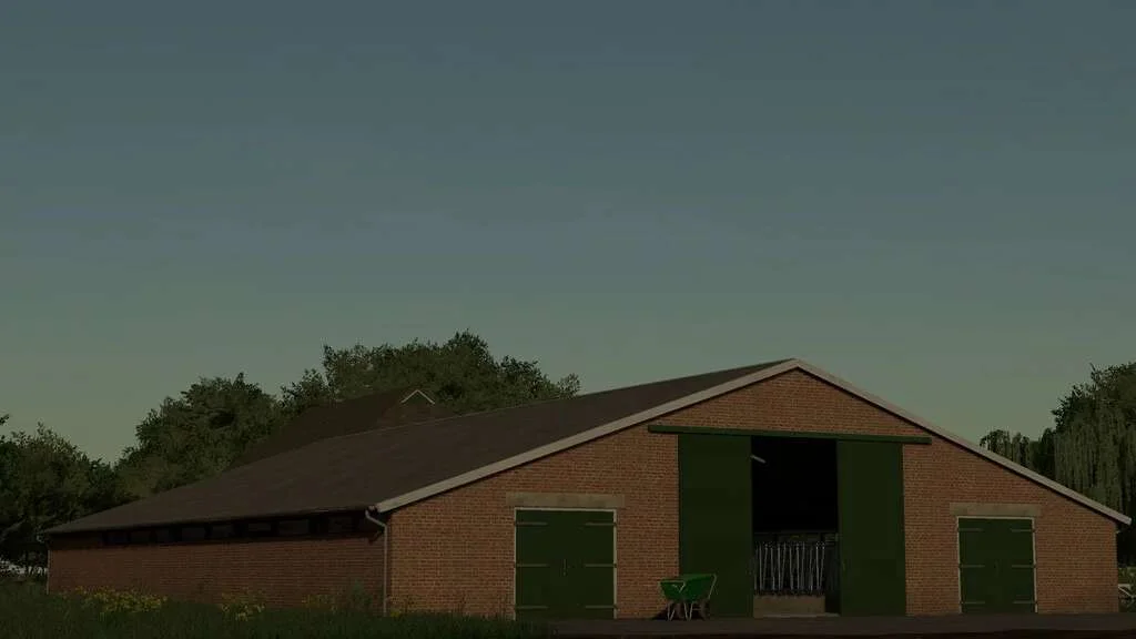 Old Cowshed v1.0 FS22 FS22 Mod Free Download