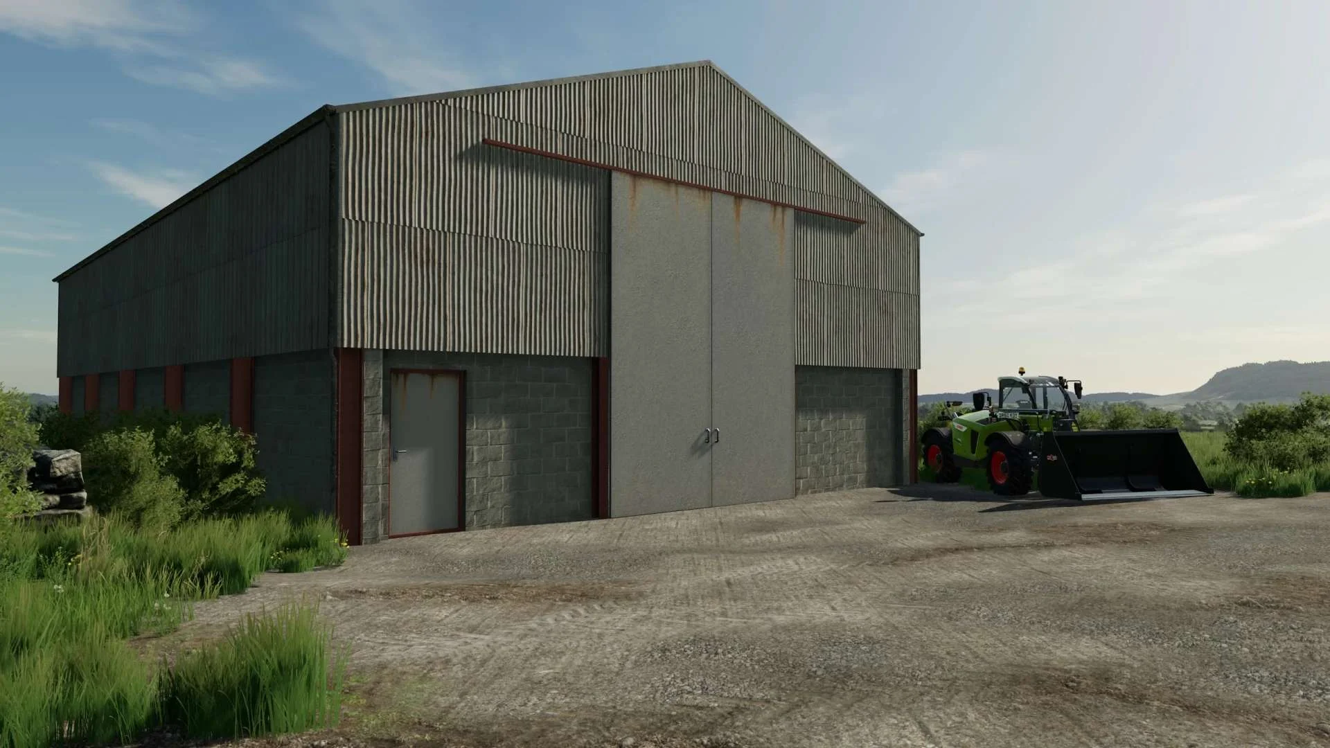 Old English Grain Shed v1.0 FS22