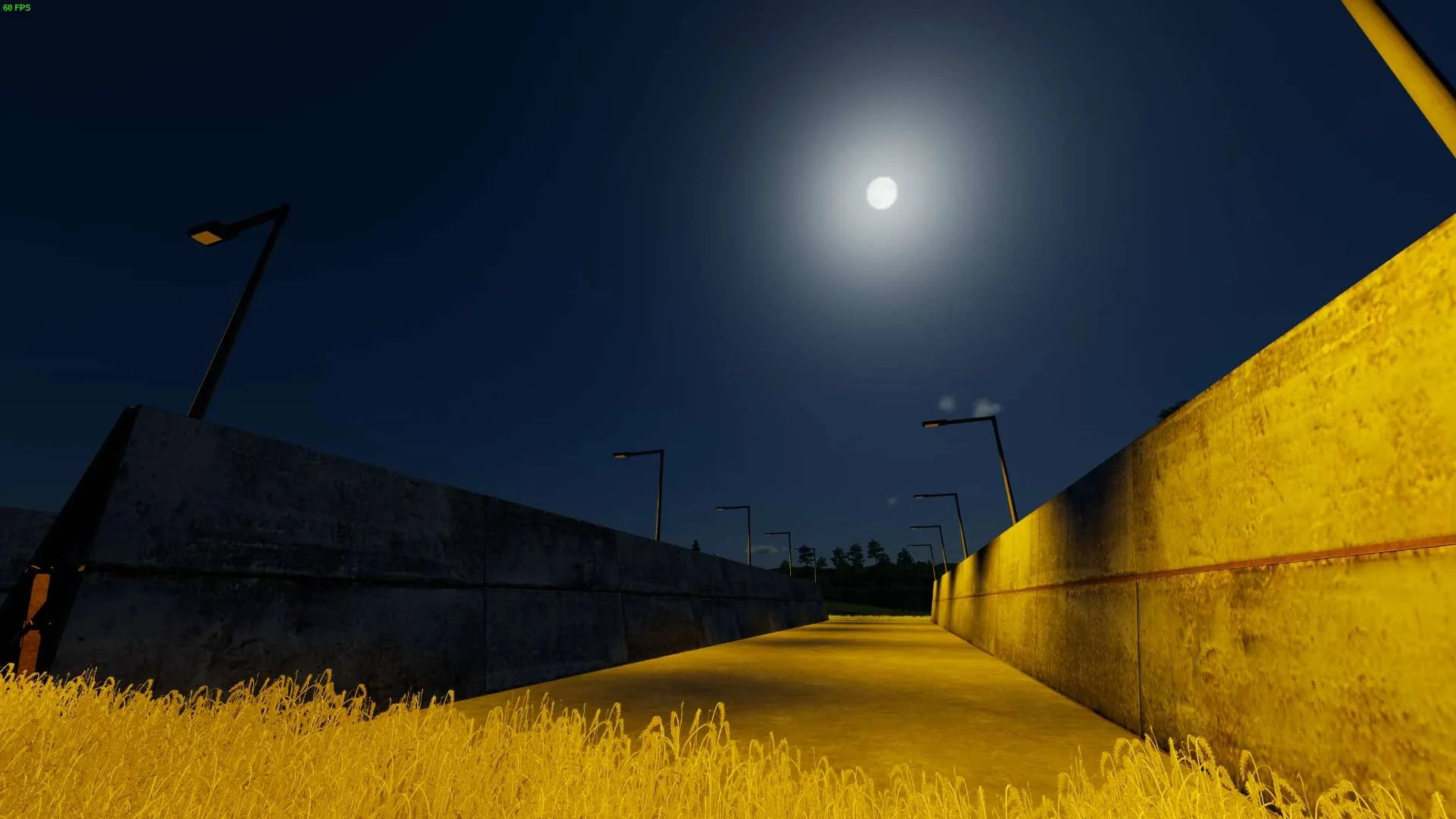 Old Fahrsilo with lighting v1.0 FS22 FS22 Mod Free Download