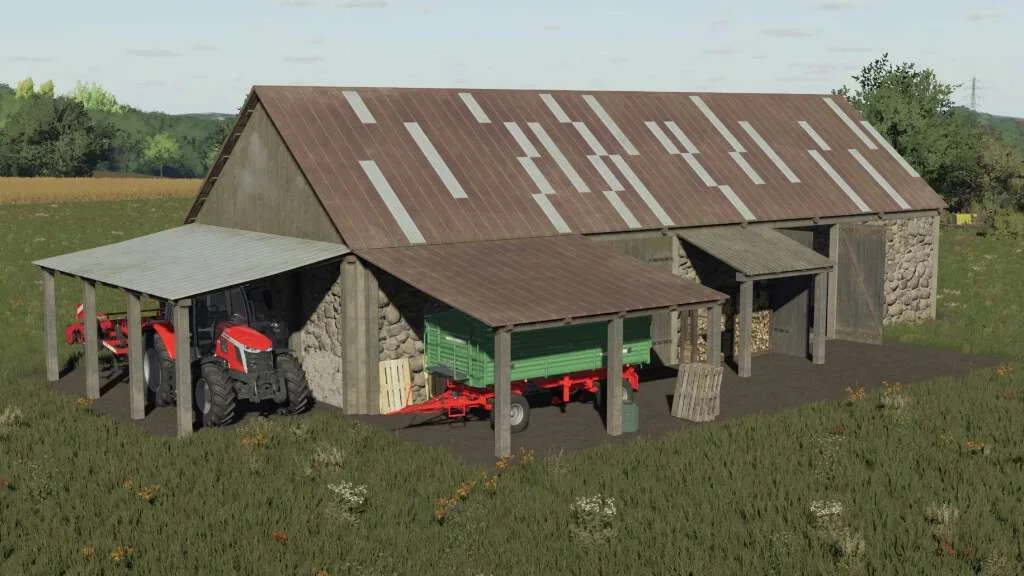 Old Farm Building Set v1.0.0.1 FS22