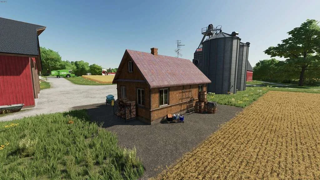 Old Farm House v1.0 FS22 FS22 Mod Free Download