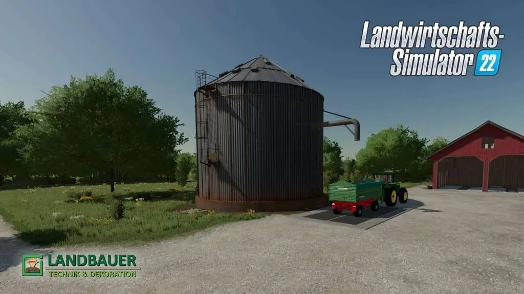 Old Farm Silo v1.0 FS22 FS22 Mod Free Download