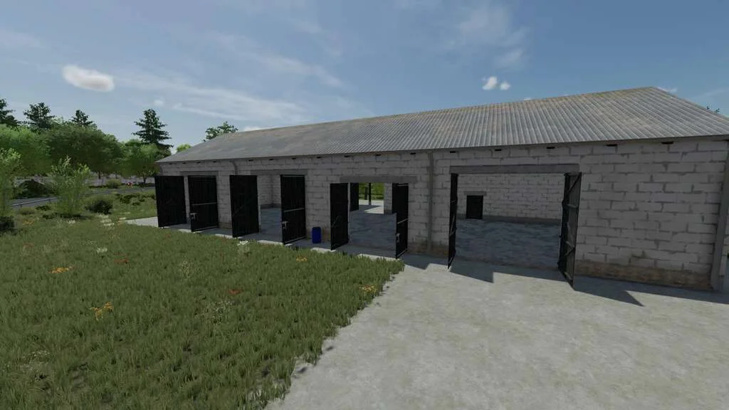 Old Garage Building v1.0 FS22 FS22 Mod Free Download