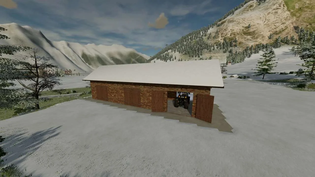 Old Garage v1.0.0.1 FS22 FS22 Mod Free Download