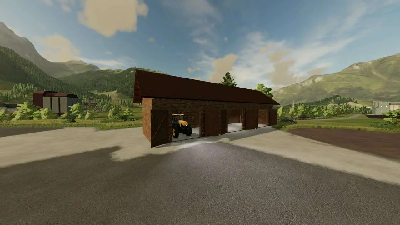 Old Garage v1.0 FS22 FS22 Mod Free Download