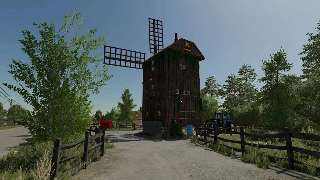 Old Grain Mill v1.0 FS22 FS22 Mod Free Download