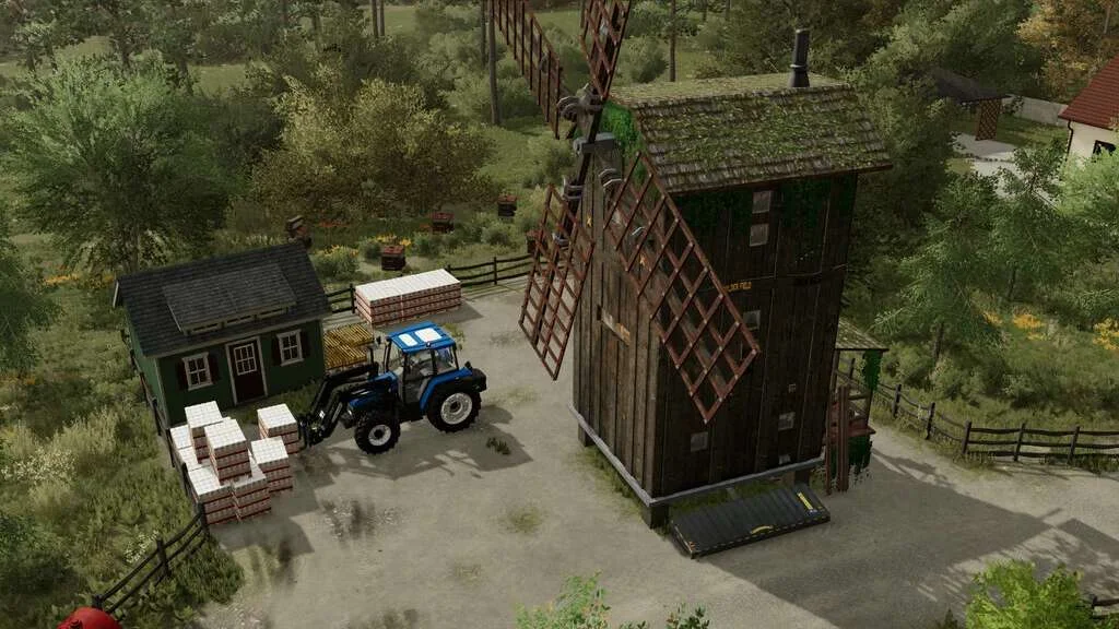 Old Grain Mill v1.1 FS22 FS22 Mod Free Download