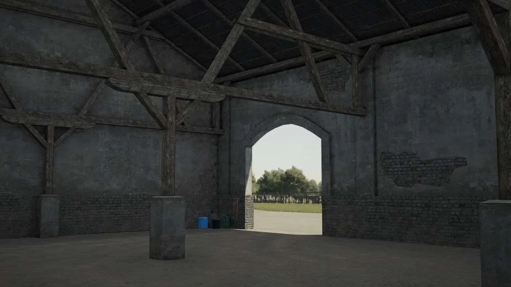 Old PGR Barn v1.0 FS22 FS22 Mod Free Download