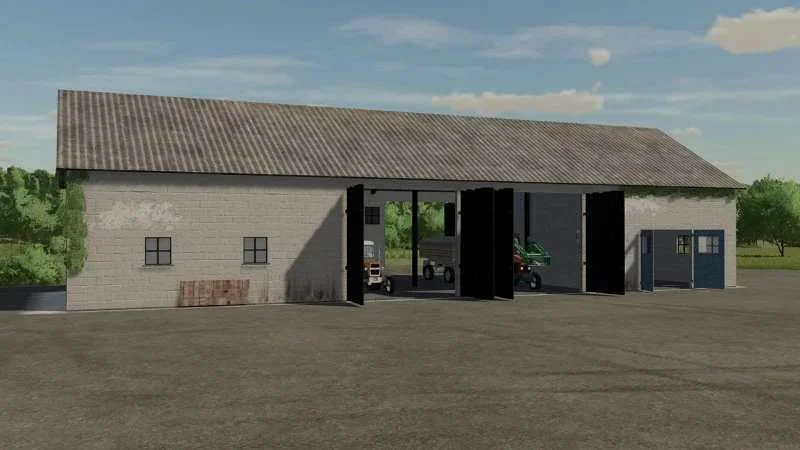 Old Polish Barn v1.0 FS22 FS22 Mod Free Download