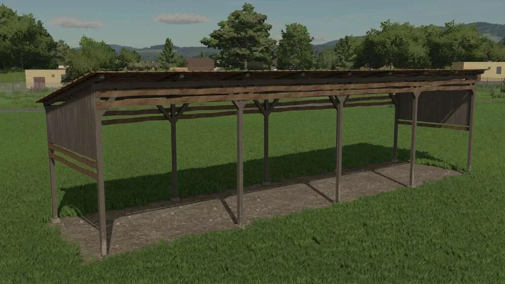 Old Polish Wooden Shed v1.0 FS22