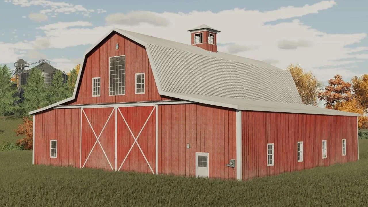 Old school American barns v1.0 FS22
