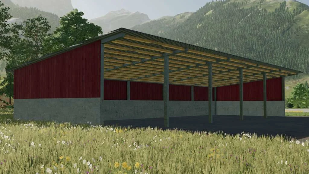 Old Shelter v1.0 FS22 FS22 Mod Free Download