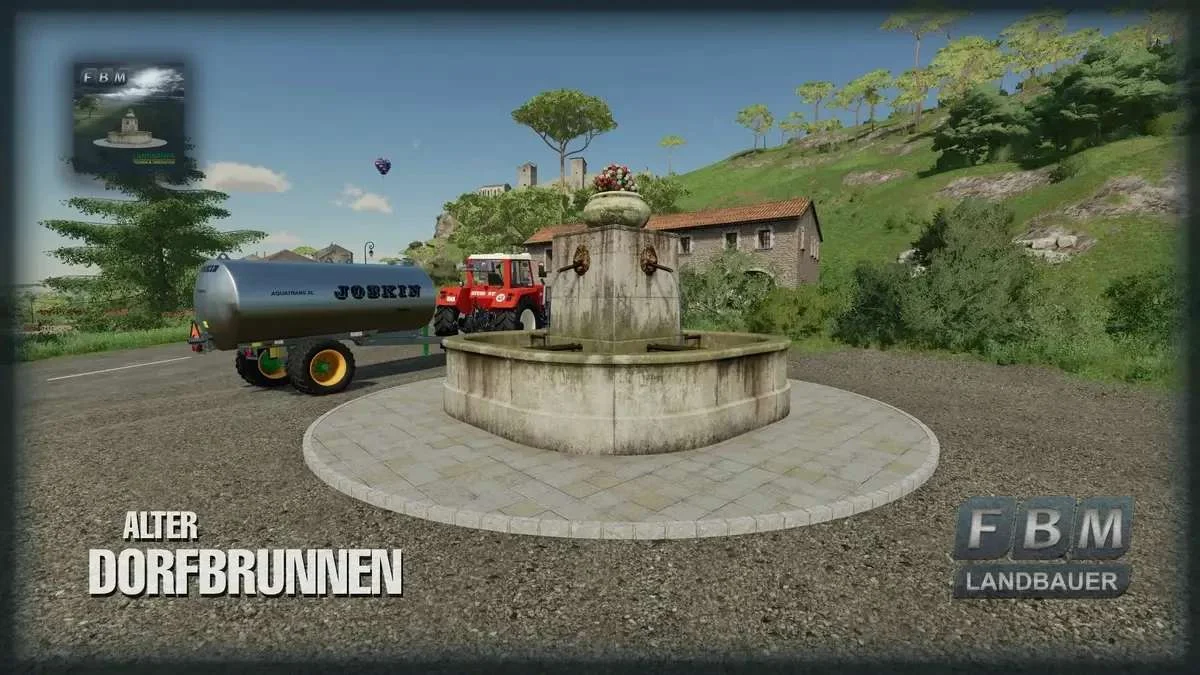 Old Village Well v1.0 FS22