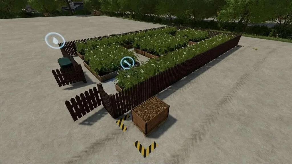 Open Air Garden v1.1 FS22 FS22 Mod Free Download