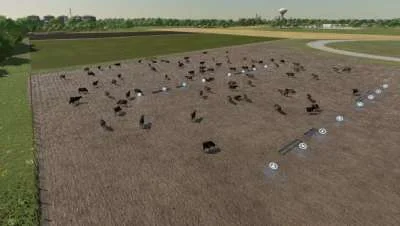 Open Cow Pasture V1.0 FS22 FS22 Mod Free Download