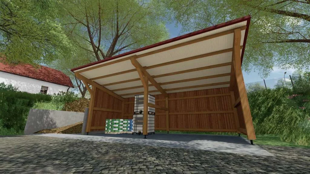Open Shed Pack v1.0 FS22