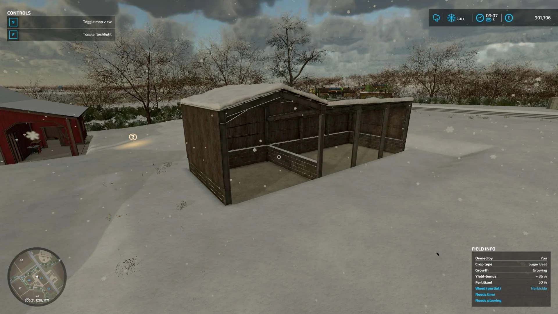 Open Sheds v1.0 FS22