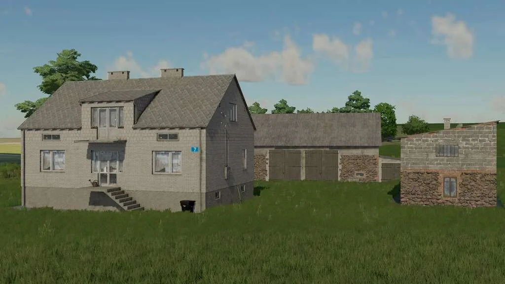 Pack Of Small Buildings v1.0 FS22 FS22 Mod Free Download